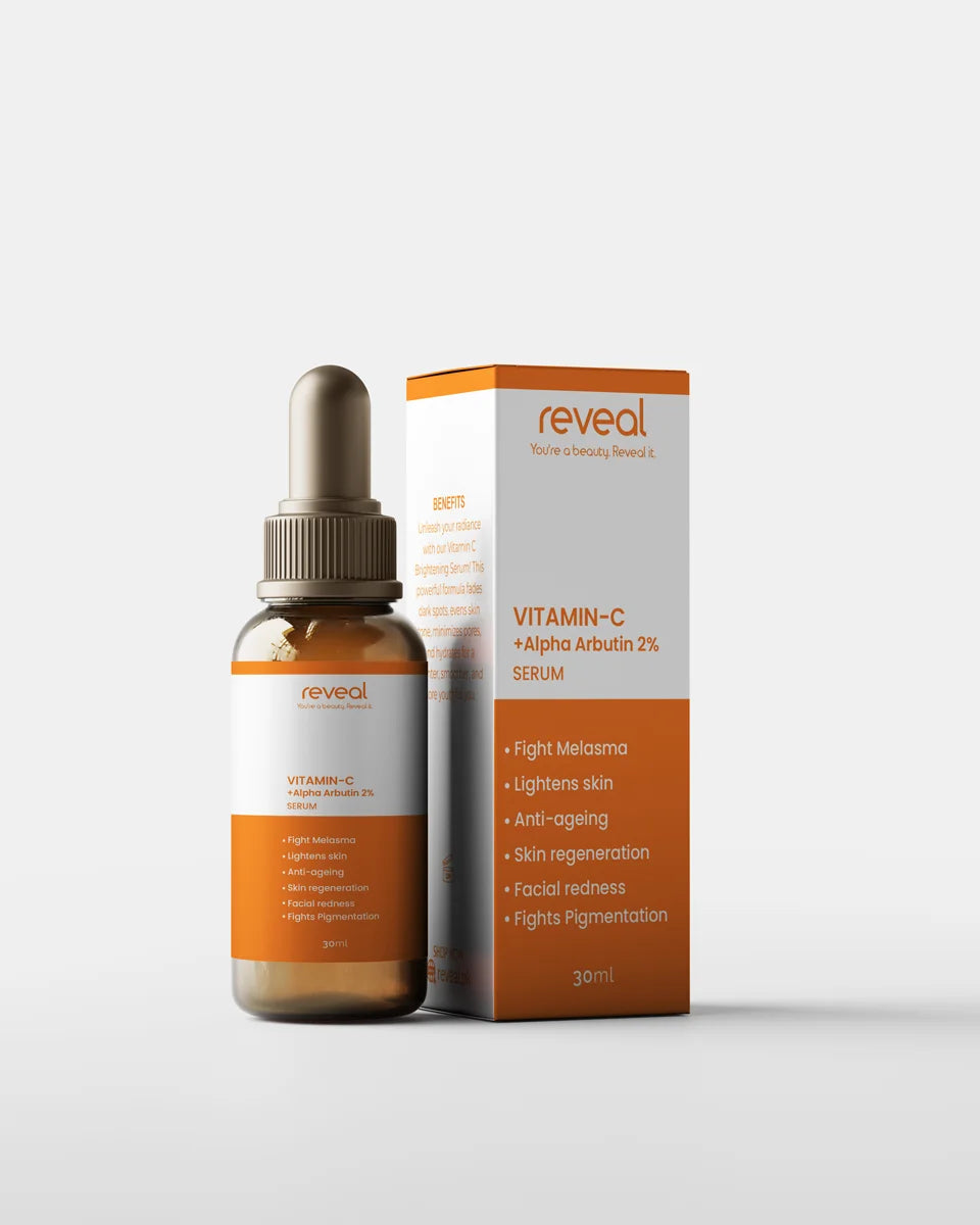 Vitamin C Brightening Serum 30ml – Fade Dark Spots, Hydrate & Glow